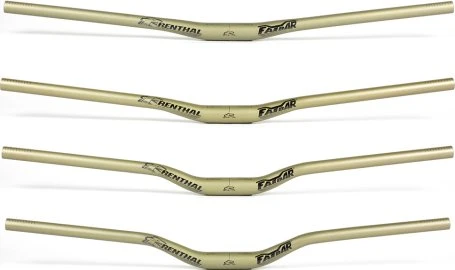 Renthal Fatbar 35mm/40mm/5° up/7° back Riser Lenker 800mm alugold