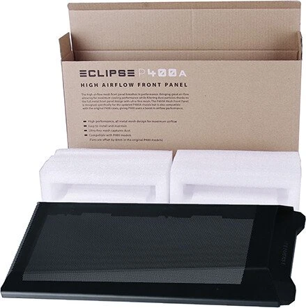 Phanteks Eclipse P400A Mesh Panel, schwarz, Frontpanel für Eclipse P400/P400S/P400A