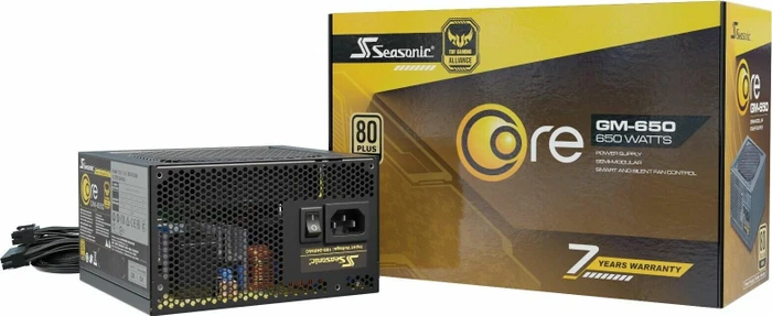 Seasonic Core GM 650W, ATX 2.4