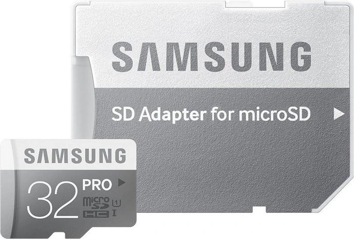 Samsung PRO R90/W80 32GB Kit, UHS-I U3, Class 10