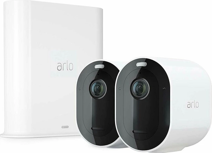Arlo Pro 3 weiß, 2 Kameras mit Smart Hub, Set