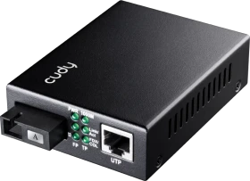 Cudy Gigabit Medienkonverter, 1x RJ-45, 1x SC-Simplex SM 40km (MC100GSB-40A)