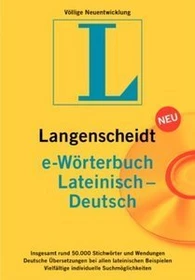 Langenscheidt e-Wörterbuch Lateinisch/Deutsch (deutsch) (PC) (LA90863)