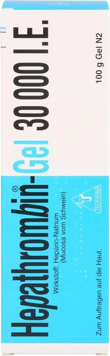 Hepathrombin Gel 30.000 I.E., 100g