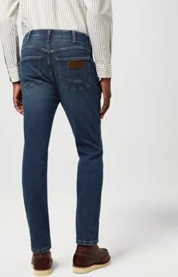 Wrangler Larston Medium Stretch Jeans marine tint (Herren)