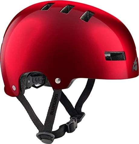Bluegrass Super Bold Helm red metallic glossy