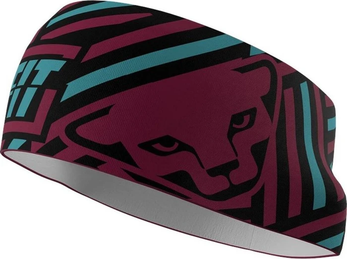 Dynafit Graphic Performance Stirnband burgundy razzle dazzle