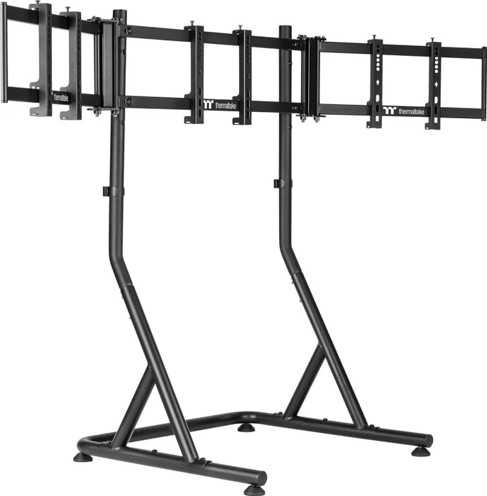 Thermaltake Triple Monitor Stand Black für Racing Simulator Cockpit GR500, schwarz