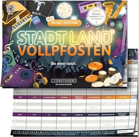 Stadt Land Vollpfosten - Music Edition - Bis einer tanzt