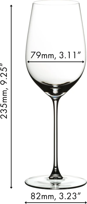 Riedel Veritas Riesling/Zinfandel Glas, 2 Stück