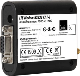 ConiuGo LTE GSM Modem CAT 1, RS232-Version