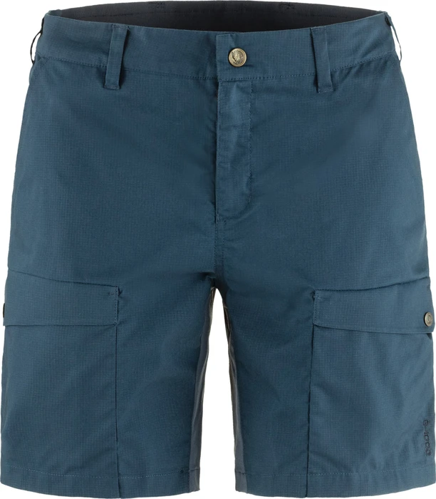 Fjällräven Abisko Hybrid Trail Hose kurz navy (Damen)