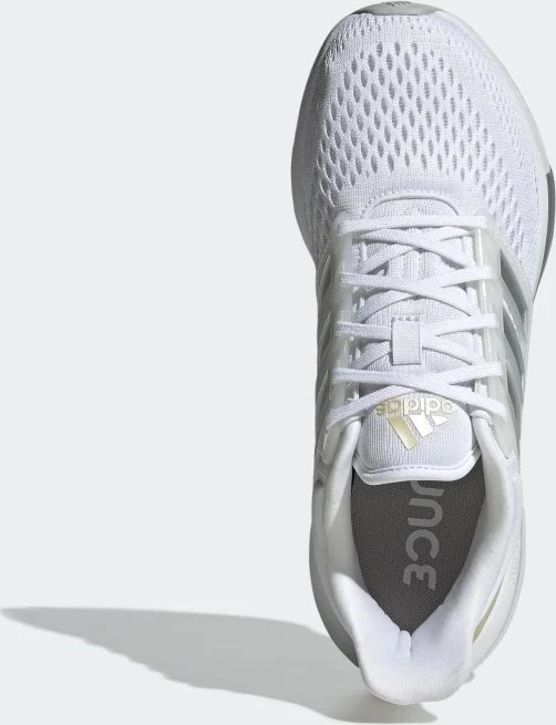 adidas EQ21 cloud white/matte silver/sandy beige met (Damen)