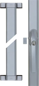 ABUS FOS550 S EK verschiedenschließend silber, Fenster-Stangenschloss
