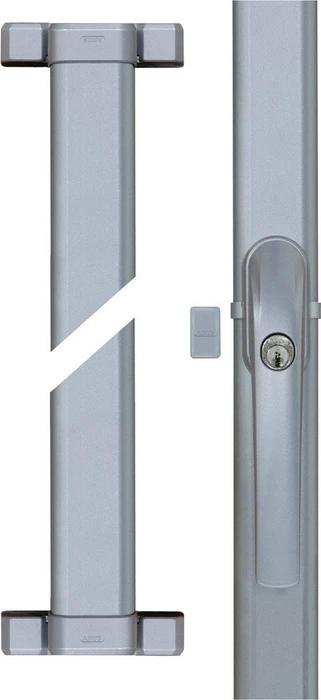 ABUS FOS550 S EK verschiedenschließend silber, Fenster-Stangenschloss