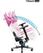 Diablo Chairs X-Player 2.0 King Gamingstuhl, pink/weiß Vorschaubild