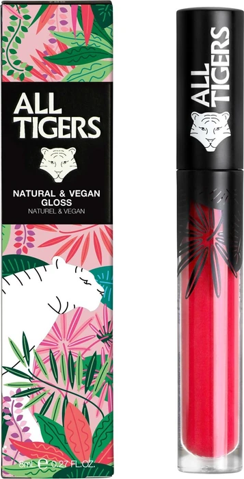 All Tigers Lipgloss Nr. 801 glossy raspberry, 8ml
