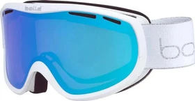 Bollé Sierra white-silver shiny/vermillon