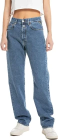 Replay W9ZERO1 Straight Fit Jeans medium blue (Damen)