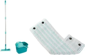 Leifheit Combi Clean M micro duo Bodenwischer-Set türkis