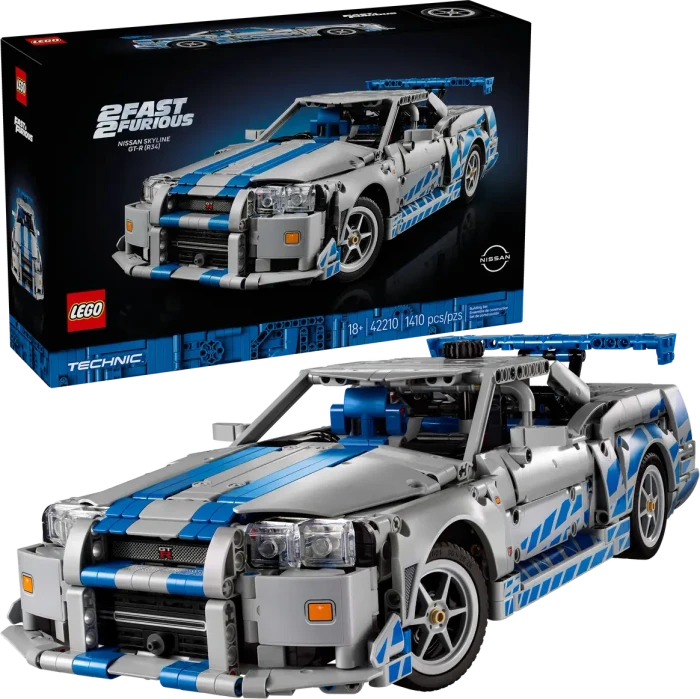 LEGO Technic - 2 Fast 2 Furious Nissan Skyline GT-R (R34) Flitzer Technic