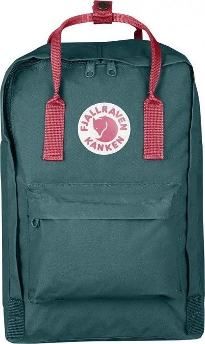 Fjällräven Kanken Laptop 15 frost green/peach pink