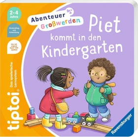 Ravensburger tiptoi Buch: Abenteuer Großwerden: Piet kommt in den Kindergarten