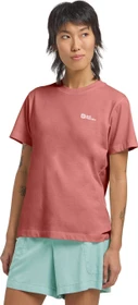 Jack Wolfskin Essential T-Shirt kurzarm mineral red (Damen)
