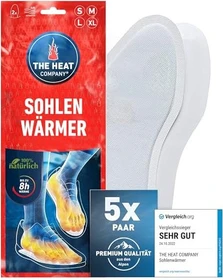 The Heat Company Sohlenwärmer Einlegesohlen, 5 Paare