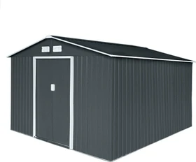 Hattoro S300 Metall Gerätehaus 277x319cm grau