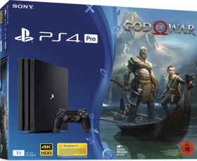 Sony PlayStation 4 Pro - 1TB God of War Bundle schwarz