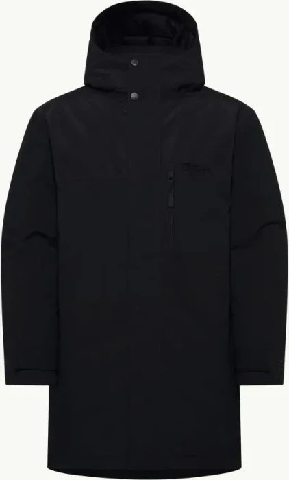 Jack Wolfskin Gletschersee Funktionsmantel schwarz (Herren)