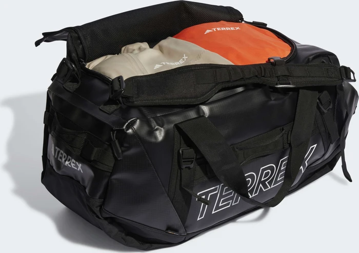 adidas Terrex Rain.RDY Expedition Duffelbag 70 Sporttasche schwarz/weiß