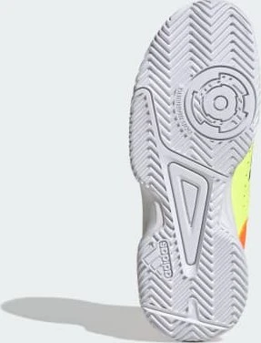 adidas Court Stabil hi-res yellow/ray blue/lucid orange (Junior)