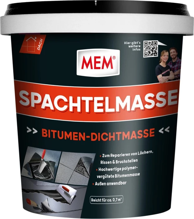 MEM Bitumen-Dichtmasse Spachtelmasse