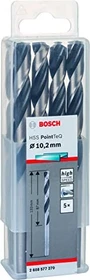 Bosch Professional HSS PointTeQ Spiralbohrer, 10.2x87x133mm, 5 Stück