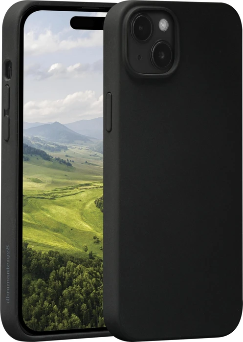dbramante1928 Monaco für Apple iPhone 15 Plus Night Black