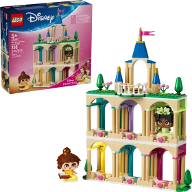 LEGO Disney - Die Mini-Prinzessinnen Belle und Tiana mit ihrem Schloss