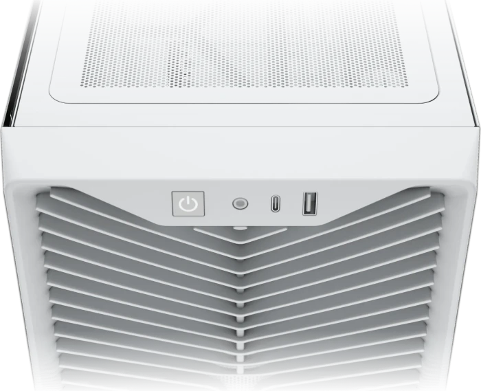 Corsair 3200D RS, weiß, Glasfenster