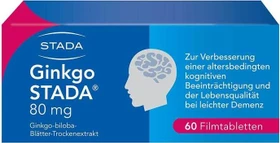Stada Ginkgo Stada 80mg Filmtabletten, 60 Stück