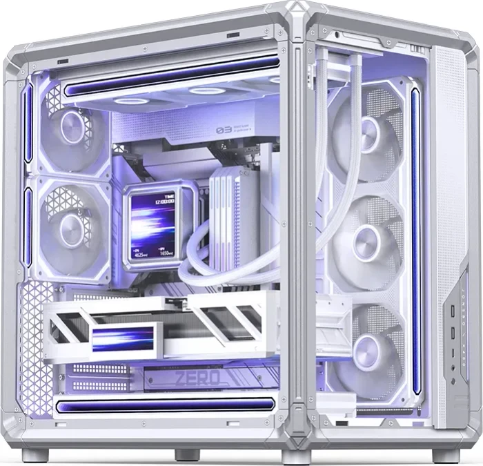 Jonsbo X400 White, Glasfenster