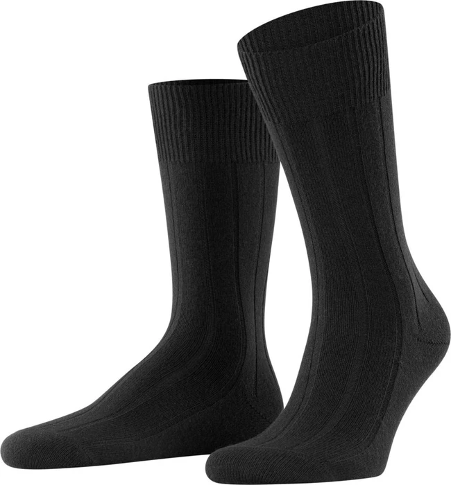 Falke Lhasa Rib Socken schwarz (Herren)