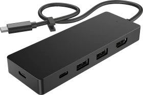 HP USB-C-Reisehub mit mehreren Anschlüssen, USB-C 3.0 [Stecker] (86T46AA)
