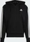 adidas Essentials 3-Streifen French Terry Hoodie schwarz/weiß (Herren) Vorschaubild