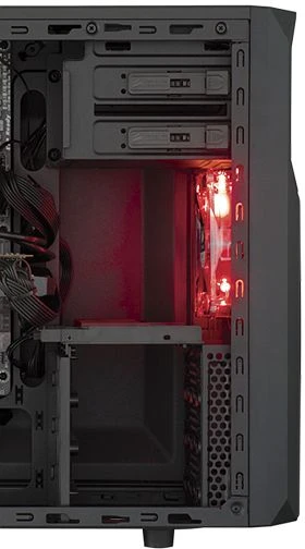 Corsair Carbide Series SPEC-02 rot, Acrylfenster