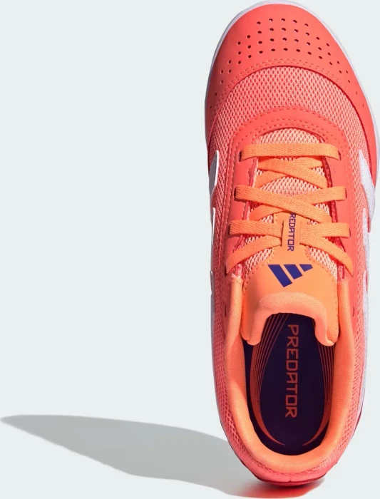 adidas Predator Club Sala IN signal coral/cloud white/beam orange (Junior)