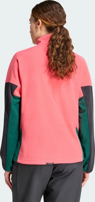 adidas Terrex Multi Climawarm Fleece Funktionsshirt langarm pure turbo/carbon (Damen)
