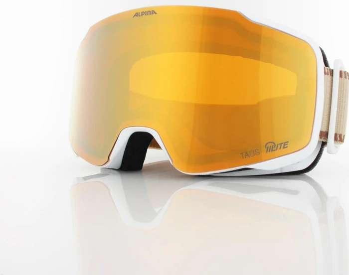 Alpina Taos Q-Lite white matt/mirror gold-brown