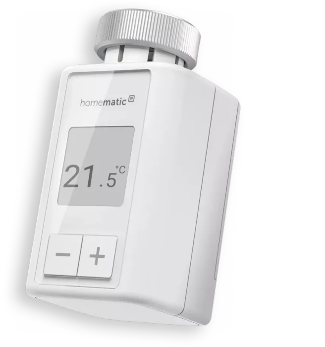 eQ-3 Homematic IP Heizkörperthermostat Flex weiß, Heizungssteuerung