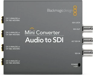 Blackmagic Design MiniConverter Mini Converter Audio to SDI